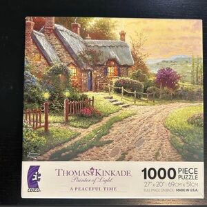 Thomas Kinkade Cottage Glow Puzzle - 1000 Pieces - NEW